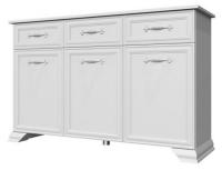 Комод Грация (3 ящ + 3 дв) (белый (Браво-мебель) ) в Гурзуф от производителя 