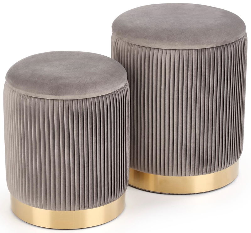 Фото Комплект Halmar Monty (2 пуфа) от производителя Halmar  в Гурзуф по цене 11 440 ₽