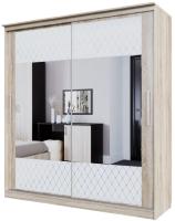 Фото shkaf-kupe-v-spalnyu шкаф-купе №19 классик белый (2,0 - 2 двери) производитель SV-мебель