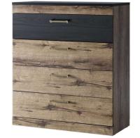 Комод 4S Джаггер (Jagger) (дуб монастырский-черный (Анрэкс) ) в Гурзуф от производителя 