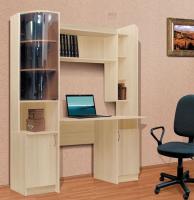 Стол компьютерный Омега-1  (лдсп, лдсп-венге,  венге, дуб млечный (Фант-мебель) ) в Гурзуф от производителя 