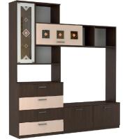 Шкаф МЦН Александра 4  в интернет магазине Планета Комфорта Фото gostinye-so-shkafom шкаф мцн александра 4  производитель Фант-мебель