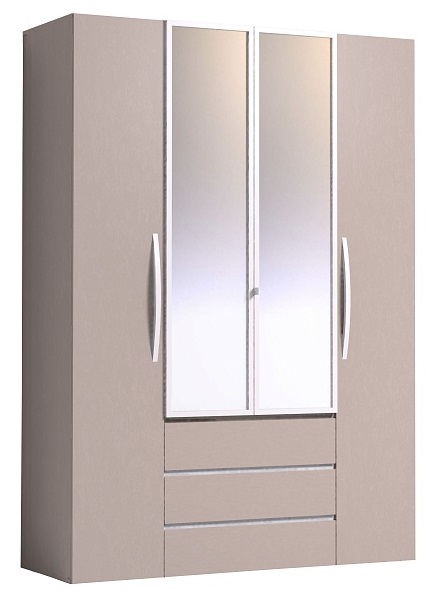 Фото Шкаф Брауни (Brownie)-555 (160) четырехдверный от производителя Глазов в Гурзуф по цене 49 580 ₽