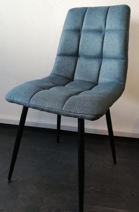 Кресло DC809 ( Обивка стула:меланж, черный, синий (La-alta) )