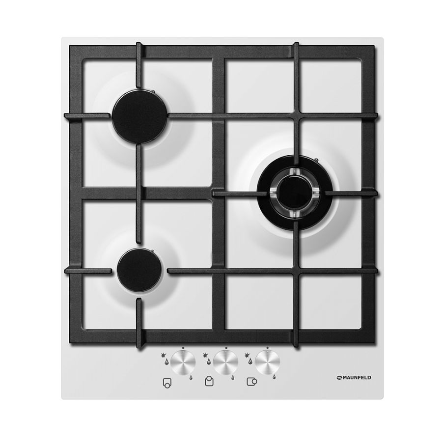 Фото Варочная поверхность газовая 3-х комф. MGHE 43 71 (450х520) от производителя Maunfeld в Гурзуф по цене 15 450 ₽