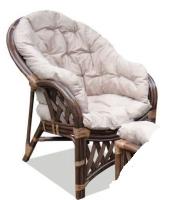 Кресло Папасан (Papasan) с подушкой (1000х1000) в интернет магазине Планета Комфорта Фото mebel-iz-rotanga кресло папасан (papasan) с подушкой (1000х1000) производитель ТМК