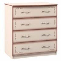 Комод Виктория  (макито-дуб молочный с патиной (Браво-мебель) ) в Гурзуф от производителя 