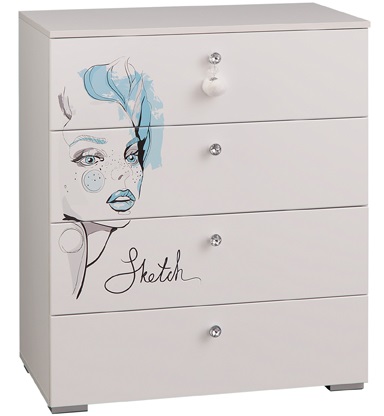 Фото Комод Гламур  от производителя Мебельсон в Гурзуф по цене 22 440 ₽