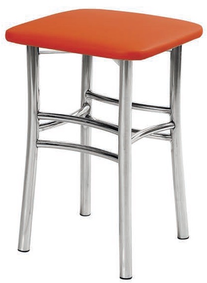 Фото Табурет Квадрат хром от производителя Мир стульев в Гурзуф по цене 2 020 ₽