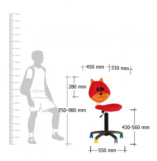 Фото Кресло компьютерное Кэт (Cat) GTS от производителя Новый стиль в Гурзуф по цене 6 390 ₽
