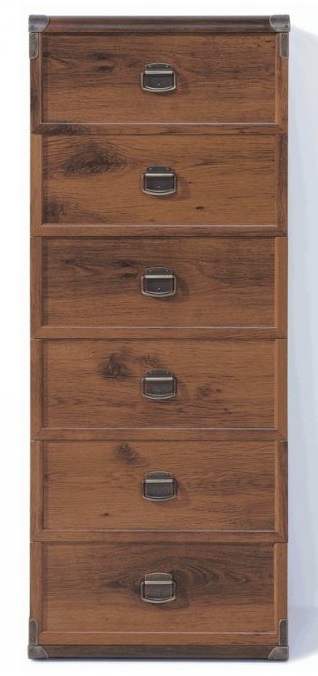 Фото Комод Индиана JKOM6S от производителя Black Red White (БРВ) в Гурзуф по цене 21 560 ₽