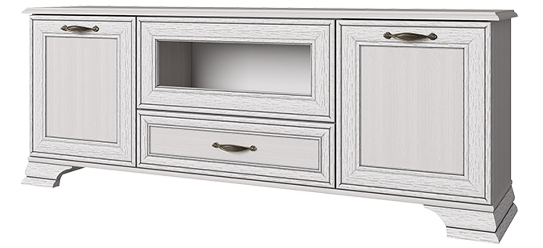 Фото Тумба RTV 1V2D1S Тиффани (Tiffany) от производителя Анрэкс в Гурзуф по цене 22 980 ₽