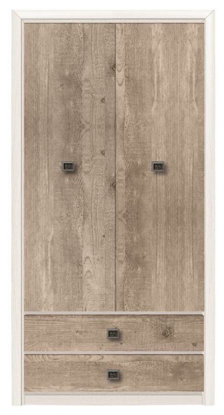 Фото Шкаф Коен SZF2D2S (104) двухдверный от производителя Black Red White (БРВ) в Гурзуф по цене 28 400 ₽