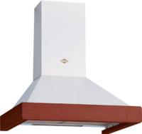 Вытяжка купольная Stevia 160 (600х500хh680(970)) (Материал Металл/Дерево , Цвет Белый/Вишня) в Гурзуф от производителя 