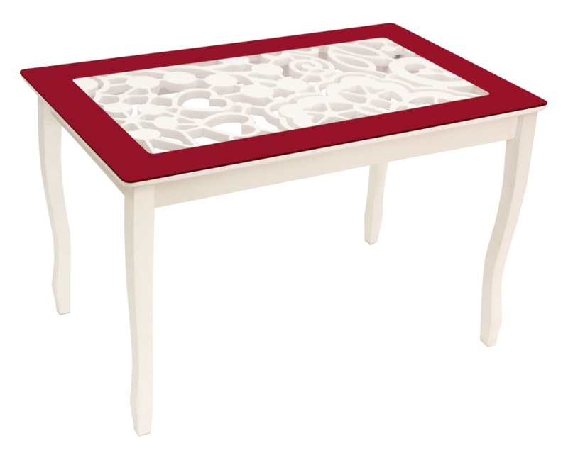 Фото Стол обеденный Стиль 2 Ажур III mini  от производителя Мебель из стекла в Гурзуф по цене 11 920 ₽