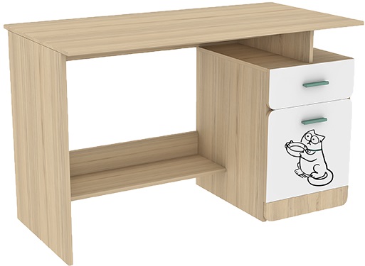 Фото Стол письменный Кот 17 от производителя Аквилон в Гурзуф по цене 9 240 ₽