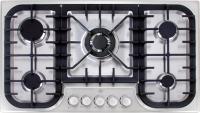 Варочная поверхность газовая 5-и комф. PG-910 (860х510) (Материал Металл , Цвет Металлик) в Гурзуф от производителя 