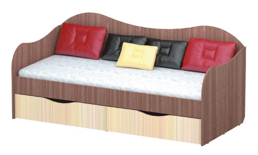 Фото Кровать односпальная Бокс (СМ 90х200) от производителя Пирамида в Гурзуф по цене 11 880 ₽