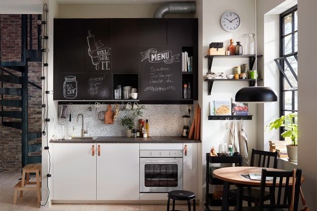 Небольшие кухонные гарнитуры для маленьких кухонь от Планета Комфорта в Гурзуф