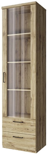 Фото Шкаф с витриной 1V2S Дорсет (Doorset) от производителя Анрэкс в Гурзуф по цене 16 980 ₽