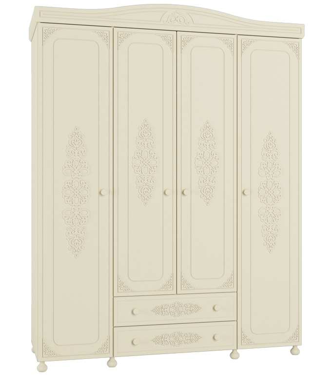 Фото Шкаф Ассоль плюс АС-28 (173) четырехдверный от производителя Компасс в Гурзуф по цене 71 310 ₽