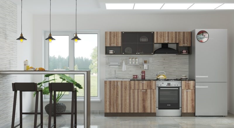 Фото Кухня Зара (2,1) от производителя Интерьер-центр в Гурзуф по цене 12 600 ₽