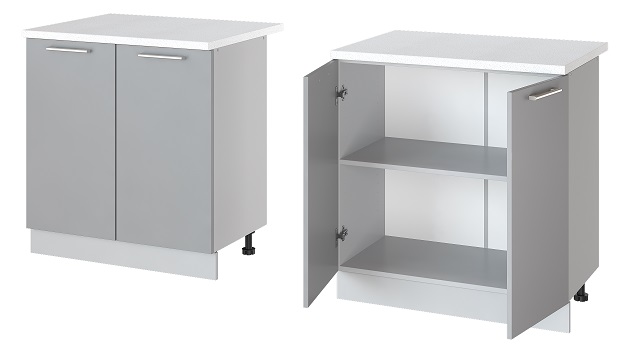 Фото Кухня Бронкс стол-рабочий Н-80 в Гурзуф по цене 5 630 ₽ от производителя Леко, код товара 2000001720776, 2000001720783, 2000001720790, 2000001720806 шт Фото Кухня Бронкс стол-рабочий Н-80 от производителя Леко в Гурзуф по цене 5 630 ₽