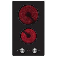 Варочная поверхность электрическая 2-х конф. Ventolux VB 62 (510х290хh46) (Материал корпуса Стеклокерамика , Цвет корпуса Чёрный) в Гурзуф от производителя 