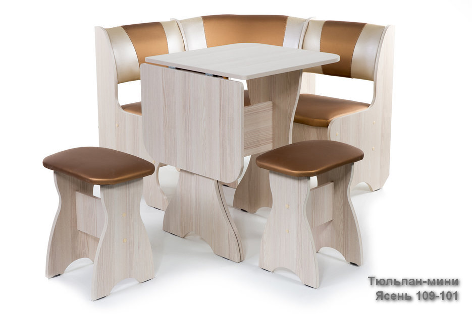 Фото Кухонный угол Тюльпан-мини от производителя  в Гурзуф по цене 16 180 ₽