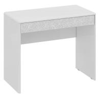 Стол туалетный Амели  (лдсп, мдф-белый глянец,  белый глянец, белый глянец (ТриЯ) ) в Гурзуф от производителя 