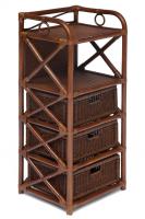 Этажерка Andrea (460х410хh1070)   в интернет магазине Планета Комфорта Фото mebel-iz-rotanga этажерка andrea (460х410хh1070)   производитель Tetchair