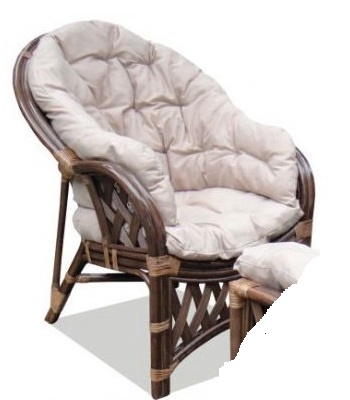 Фото Кресло Папасан (Papasan) с подушкой (1000х1000) от производителя ТМК в Гурзуф по цене 39 220 ₽
