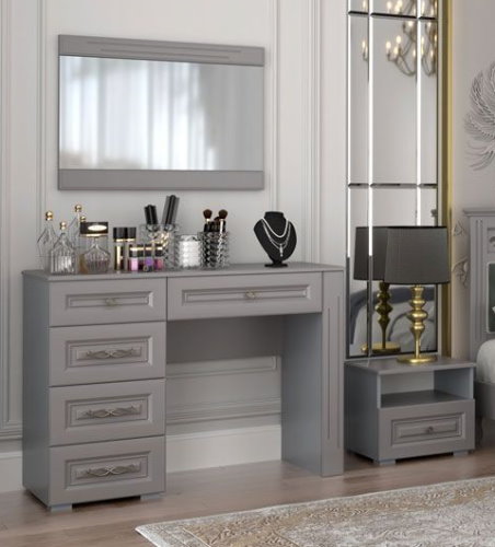 Фото Зеркало настенное Олимп с декоративными планками от производителя Браво-мебель в Гурзуф по цене 4 420 ₽