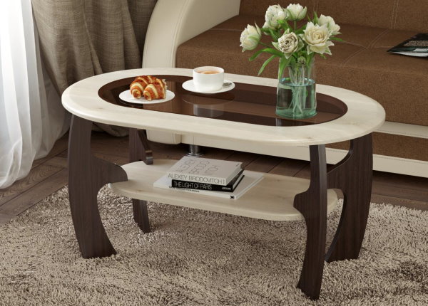 Фото Стол журнальный Маджеста-2 от производителя Олмеко в Гурзуф по цене 6 650 ₽