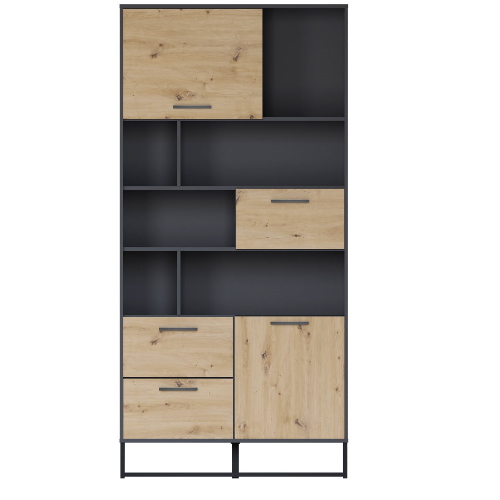 Фото Шкаф Brooklyn B172-REG1D2B2S от производителя Black Red White (БРВ) в Гурзуф по цене 32 270 ₽