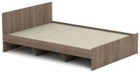 Кровать двуспальная К-14 (СМ 160х200) комплектуется настилом ( 160х200 , ЛДСП , венге , без подъемного мех. , без ящиков , без матраса (Ромис) ) в Гурзуф от производителя 