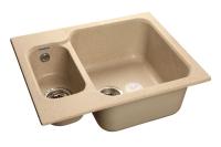 Мойка Granfest GF-S615К (ГР 615х500хh200) (шир.ящ.min 600) (Цвет мойки светло-розовый) в Гурзуф от производителя в интернет магазине Планета Комфорта Мойка Granfest GF-S615К (ГР 615х500хh200) (шир.ящ.min 600) (Цвет мойки светло-розовый) в Гурзуф от производителя