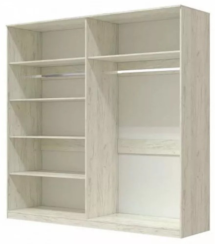 Фото Шкаф Твист ШР-4 (221) четырехдверный от производителя Браво-мебель в Гурзуф по цене 23 240 ₽