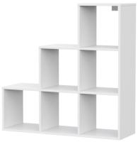 Стеллаж Токио (лесенка) (белый текстурный (No name) ) в Гурзуф от производителя 