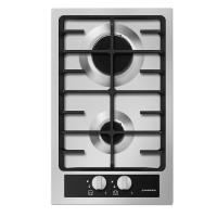 Варочная поверхность газовая 2-х комф. MGHS 32 71 (320х520) (Материал Металл/Стекло , Цвет Маталлик/Черный) в Гурзуф от производителя 