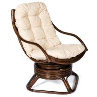 Кресло вращающееся Cozy с матрасом (650х830хh1030)   в интернет магазине Планета Комфорта Фото mebel-iz-rotanga кресло вращающееся cozy с матрасом (650х830хh1030)   производитель Tetchair