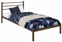 Фото metallicheskie-krovati кровать односпальная милана (см 80х190) трубка металл производитель Милсон