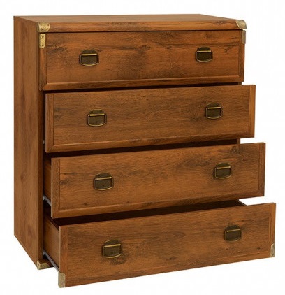 Фото Комод Индиана JKOM4S/80 от производителя Black Red White (БРВ) в Гурзуф по цене 20 080 ₽