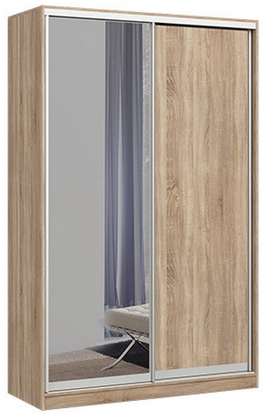 Фото Шкаф-купе Оскар 2.5 (1,5х0,6х2,4 - 2 двери) от производителя Мебель Маркет в Гурзуф по цене 43 720 ₽