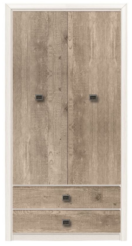 Фото Шкаф Коен REG2D2S (104) двухдверный от производителя Black Red White (БРВ) в Гурзуф по цене 29 890 ₽