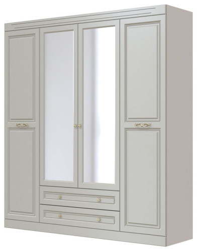 Фото Шкаф Олимп ШР-4 (201) четырехдверный от производителя Браво-мебель в Гурзуф по цене 57 900 ₽