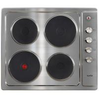 Варочная поверхность электрическая 4-х конф. VENTOLUX HE604 (INOX) 1 (590х510хh30) (Материал корпуса нержавеющая сталь , Цвет корпуса Матовый) в Гурзуф от производителя в интернет магазине Планета Комфорта Варочная поверхность электрическая 4-х конф. VENTOLUX HE604 (INOX) 1 (590х510хh30) (Материал корпуса нержавеющая сталь , Цвет корпуса Матовый) в Гурзуф от производителя