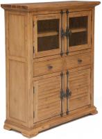 Витрина малая Avignon PRO-L05 (натуральный с патиной, натуральный с патиной (Tetchair) ) в Гурзуф от производителя в интернет магазине Планета Комфорта Витрина малая Avignon PRO-L05 (натуральный с патиной, натуральный с патиной (Tetchair) ) в Гурзуф от производителя