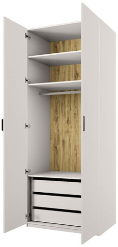Фото Шкаф 2DG Z Модерн (Modern) (90) двухдверный от производителя Анрэкс в Гурзуф по цене 30 920 ₽
