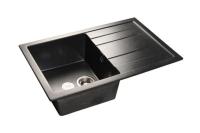 Мойка Granfest GF-Q780L (ГР 780х500хh205) (шир.ящ.min 600) (Цвет мойки черный) в Гурзуф от производителя в интернет магазине Планета Комфорта Мойка Granfest GF-Q780L (ГР 780х500хh205) (шир.ящ.min 600) (Цвет мойки черный) в Гурзуф от производителя